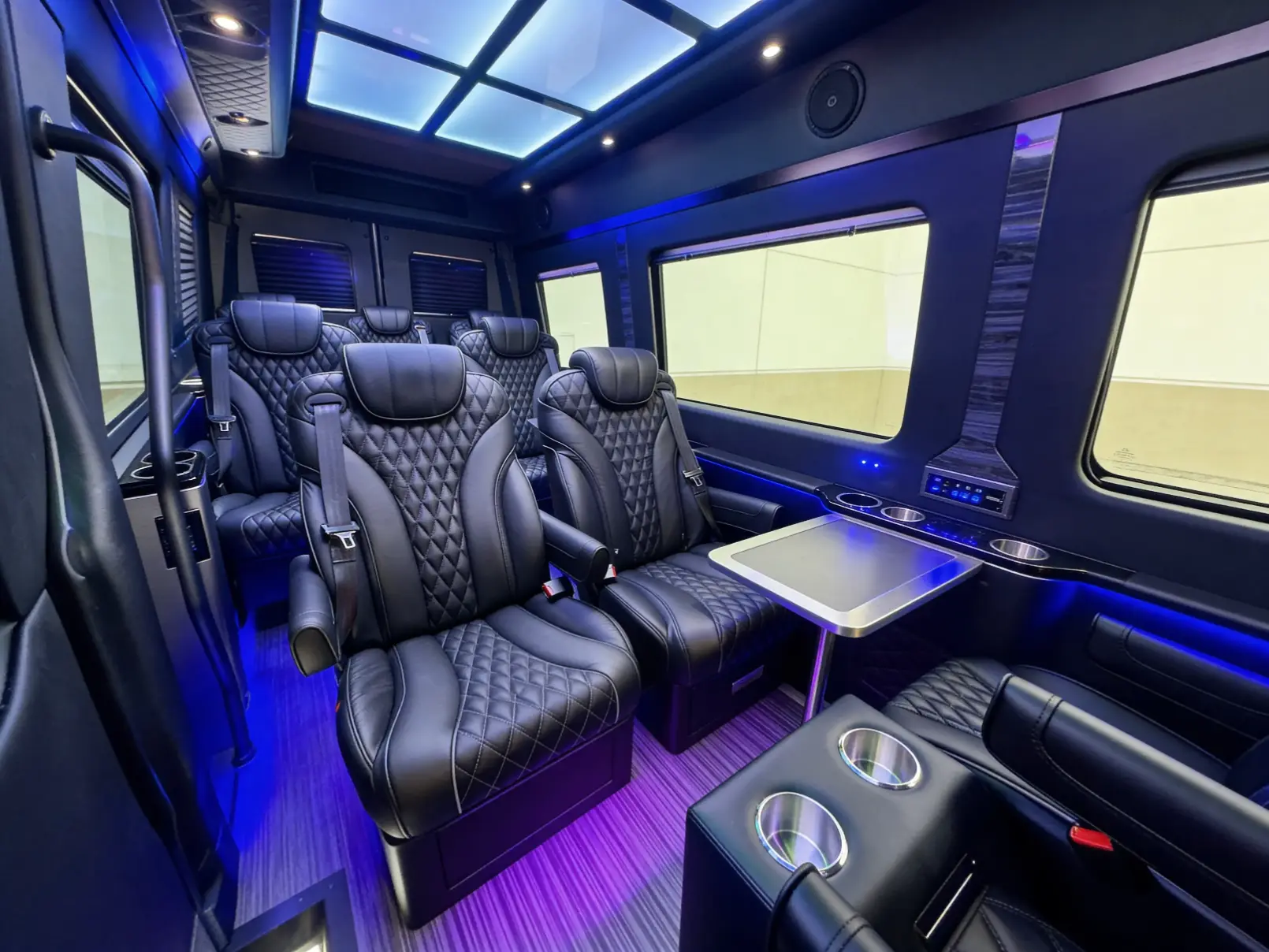 sprinter van with captain chairs